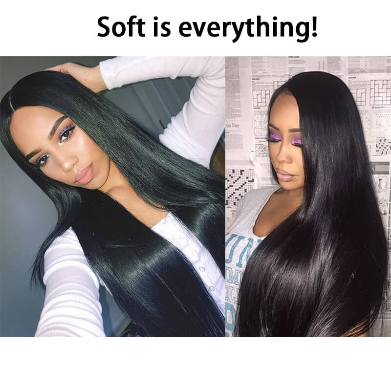 Dolago Cheap 150% Silky Straight 360 Lace Front Wig For Black Women Glueless Brazilian Human Hair Front Lace Wig Pre Plucked For Sale Online High Quality Transparent 360 Lace Wig With Baby Hair Free Shipping