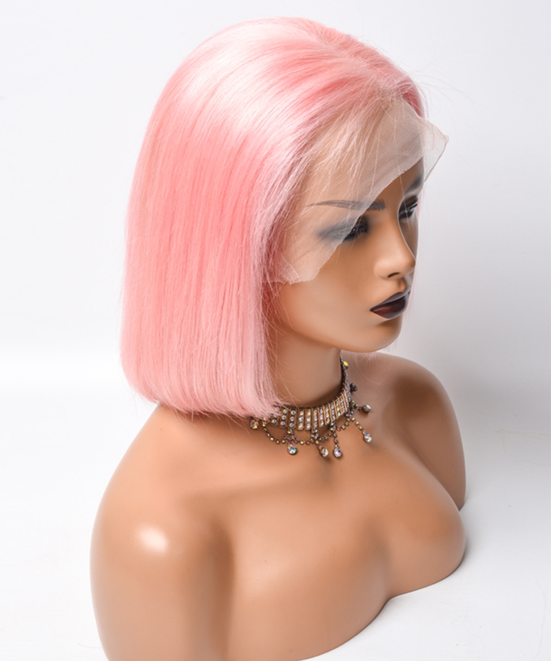 colorful pink wigs 