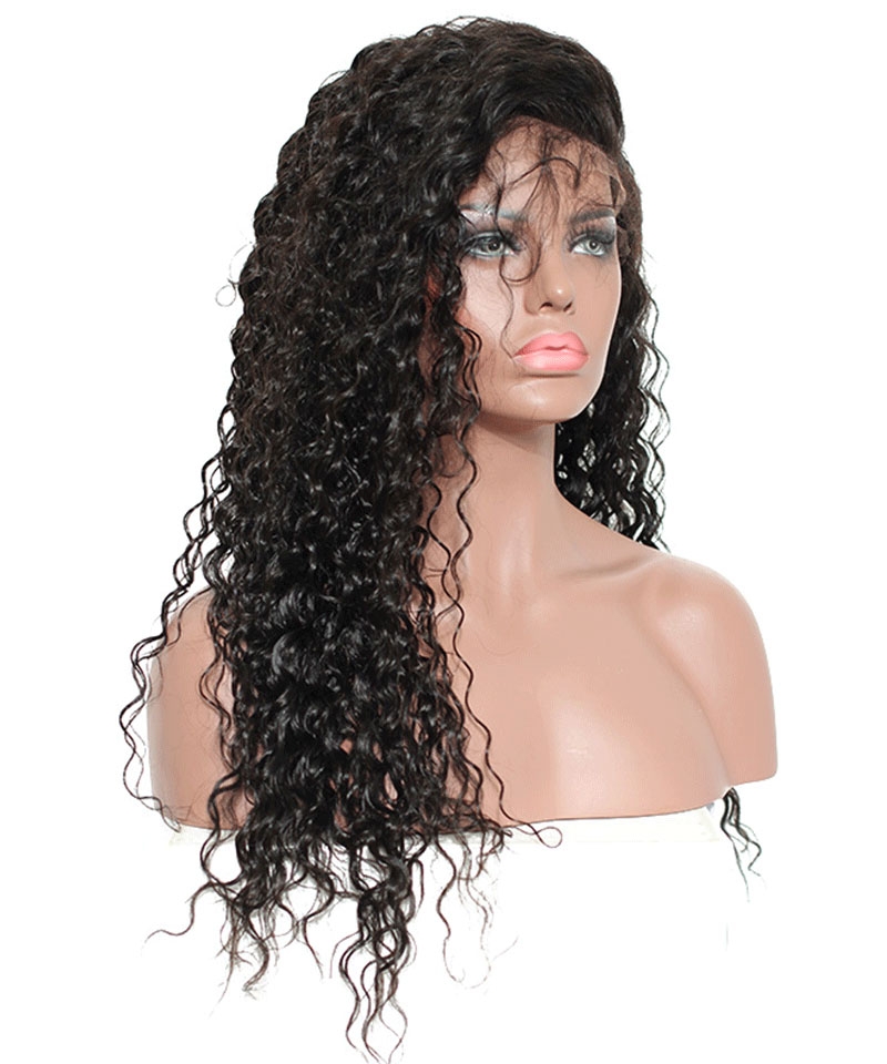 Dolago 180% Density Loose Curly Human Hair Lace Front Wigs For Black Women High Quality Curly Transparent Lace Frontal Wigs Pre Plucked With Baby Hair Glueless Front Lace Wigs For Sale Pre Bleached