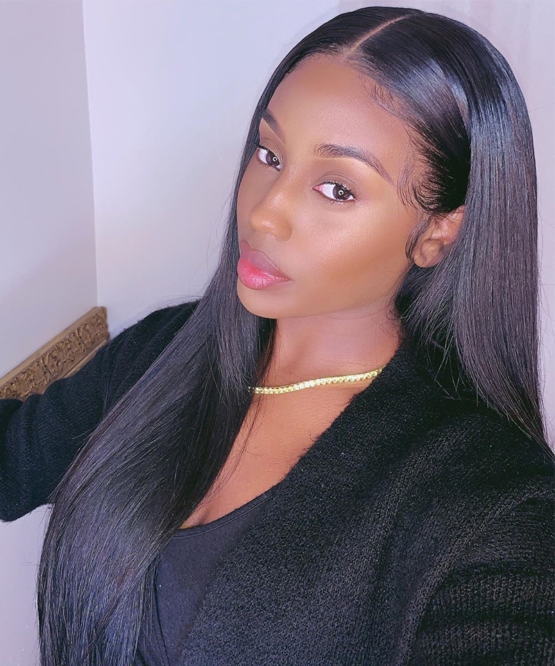 Dolago 180% Cheap HD Straight Human Hair Lace Front Wigs For Sale Best Quality Invisible Brazilian 13X4 Front Lace Wig Pre Plucked For Black Women Glueless Transparent Lace Frontal Wigs With Natural Hairline Online