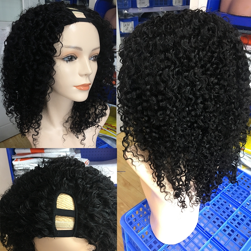 3B 3C kinky Curly Wigs 