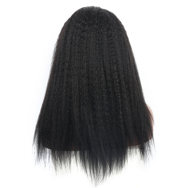  kinky straight U part human hair