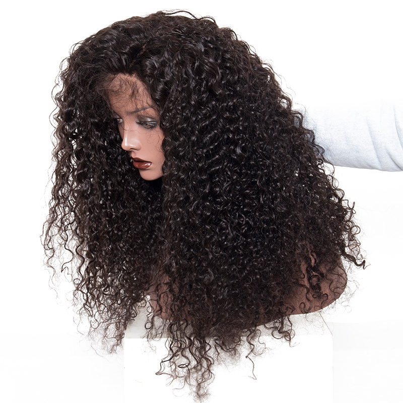 deep curly human hair wigs 