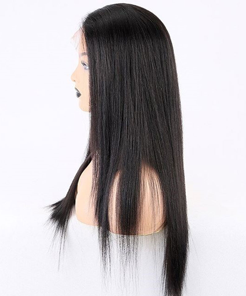 Dolago High Quality Light Yaki Straight Lace Front Human Hair Wigs With Baby Hair For Black Women 180% Glueless Coarse Yaki 13x4 Lace Front Wigs Pre Plucke For Sale High Quality Natural Braided Frontal Wigs Online