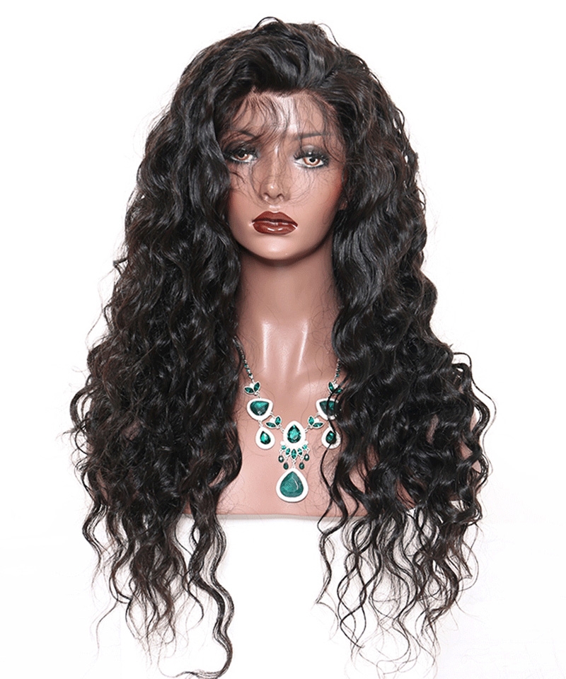 Dolago Natural 130% Loose Wave Front Lace Wigs Human Hair Pre Plucked For Sale Glueless 13x4 Lace Front Wigs With Baby Hair For Black Women High Quality Frontal Transparent Lace Wigs Pre Bleached Online 