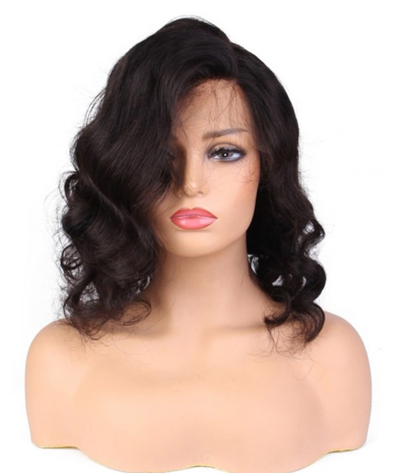 Dolago Natural Body Wave 360 Lace Frontal Wig Pre Bleached For Women Sale Online Brazilian Human Hair 360 Full Lace Wig Pre Plucked With Baby Hair 130% Glueless Frontal Wigs With Invisible Hairline Bleached The Knots 