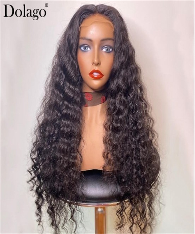 Dolago Glueless Loose Wave HD Lace Front Human Hair Wig Pre Plucked 250% High Density Invisible HD Transparent Lace Wigs For Women Brazilian Cheap HD Wigs With Baby Hair For Sale From Online Store 