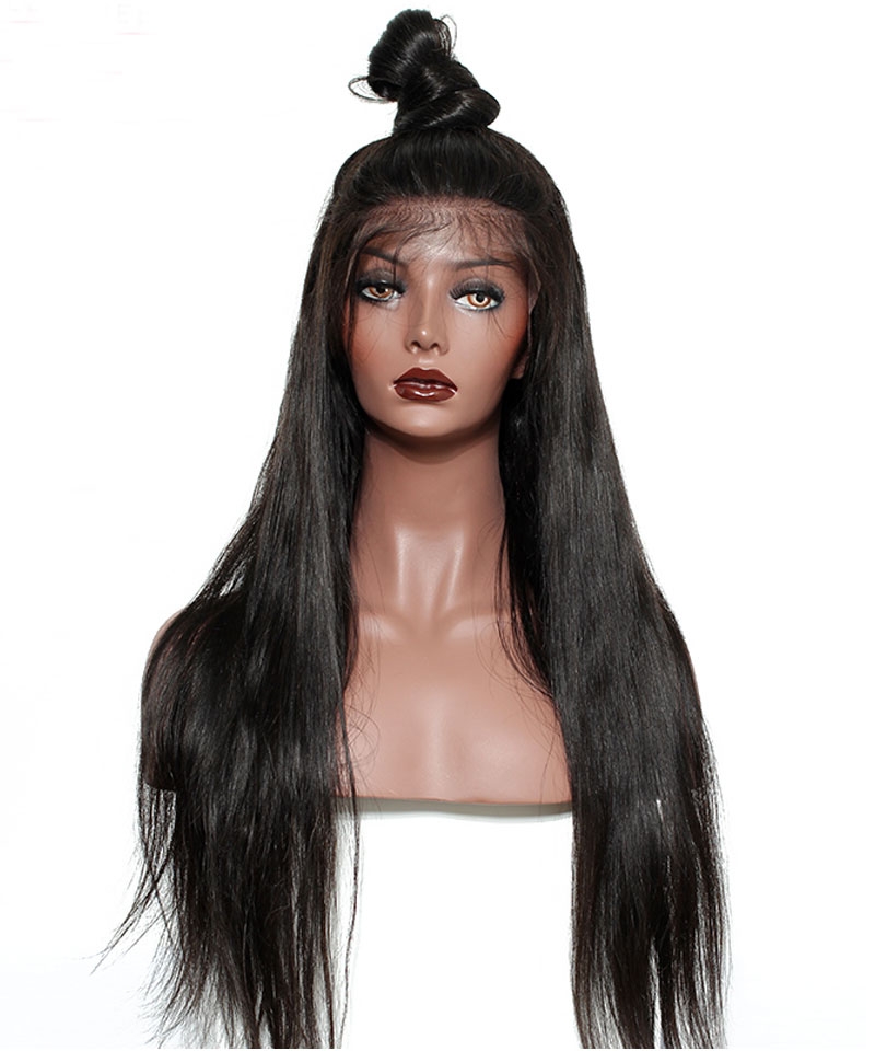 Dolago HD Human Hair Lace Front Straight Wigs For Black Women 180% Glueless Swiss Lace Front Wigs Human Virgin Hair Pre Plucked With Baby Hair Natural Frontal Wigs For Sale Online Pre Bleached