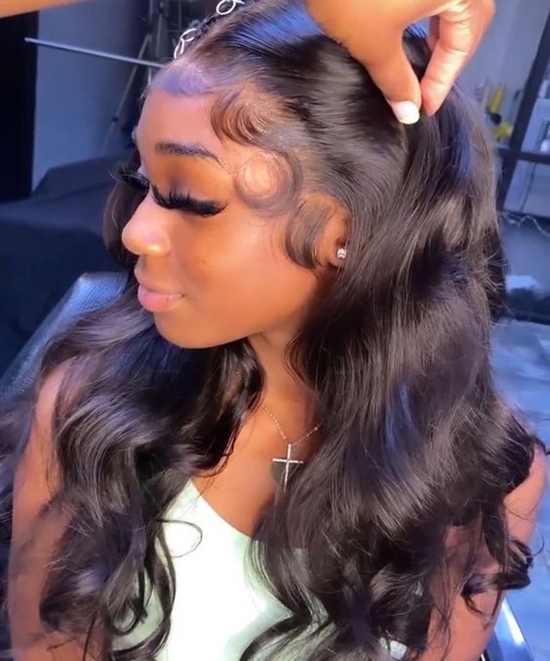 HD lace Brazilian human hair wig sale online shop