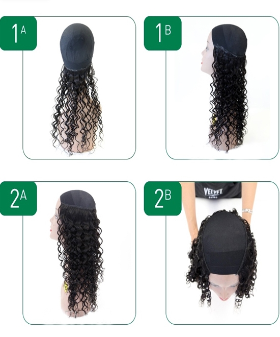 make a wig with human hair bundles