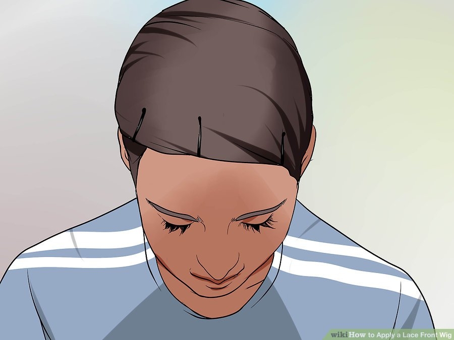 how to apply a lace front wig