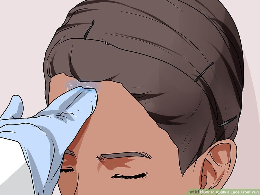 how to apply a lace front wig