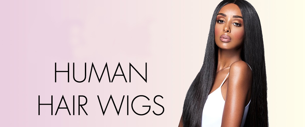 human hair  full lace front wig for black women sale online 