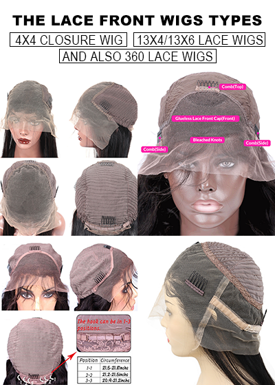 lace part of wigs for women 