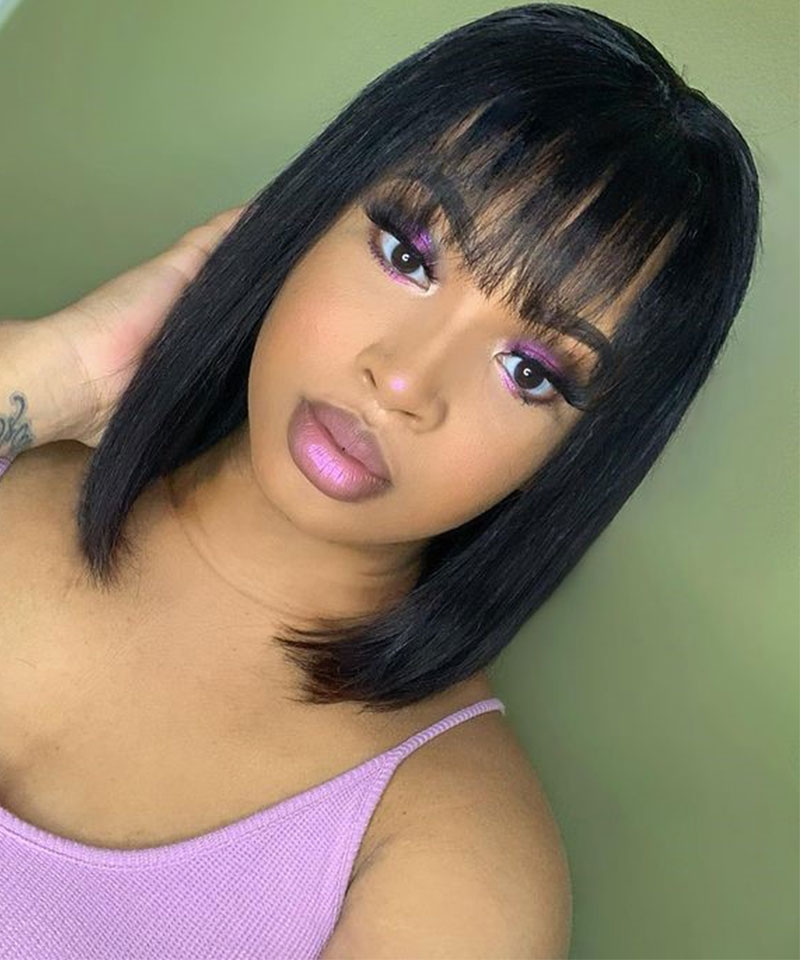 straight bob lace wigs on sale now 