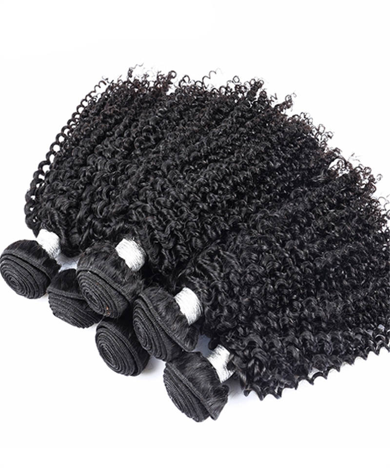 Dolago High Quality Kinky Curly Hand Tied Extensions 100 g/set For Women Weft Hair Bundles Extensions For Short Hair Natural Brazilian Braiding Hair Vendors With Wholesale Price Hot Sales Online