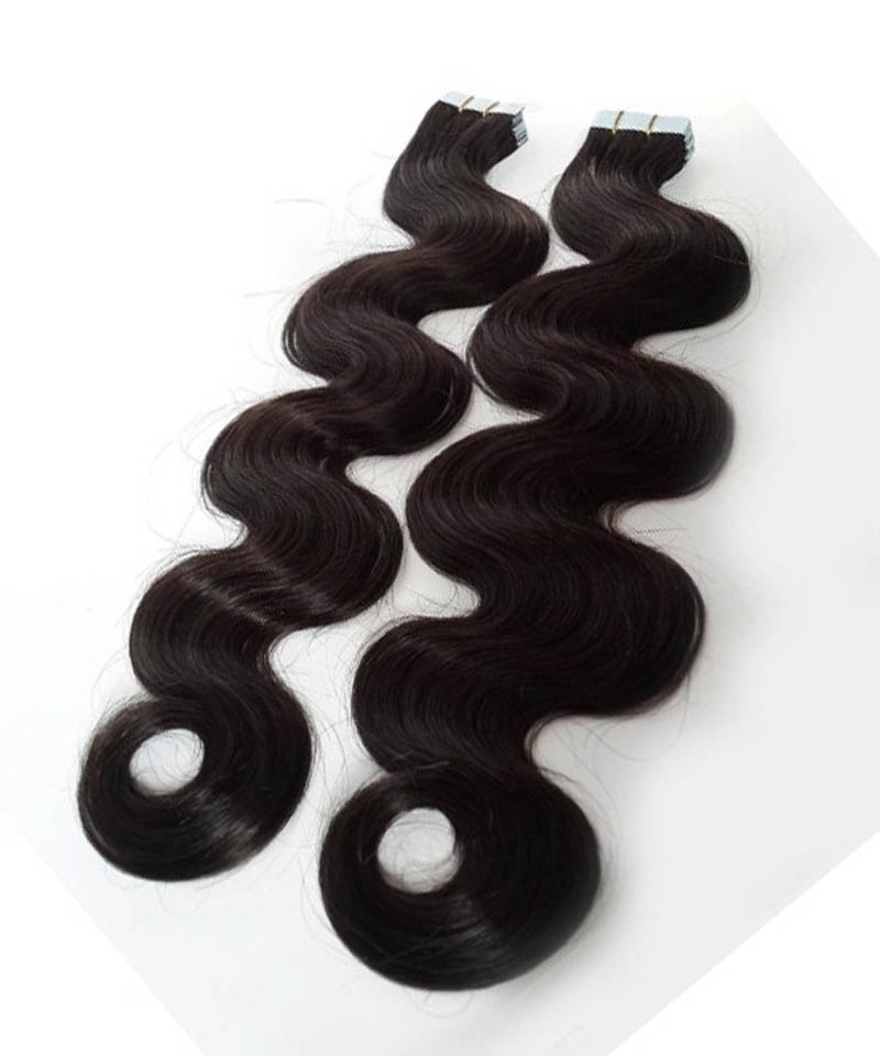 Dolago Best Tape In Hair Extensions For Women 8-30 Inches Body Wave Real Human Hair Extensions Tape In To Make Long High Quality Hairstyles At Cheap Price Online For Sale 