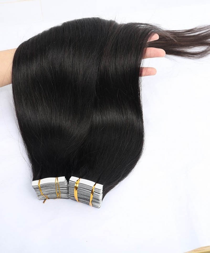 Dolago Straight Best Tape In Human Hair Extensions For Women Wholesale At Cheap Prices For Thin Hair Brazilian 100% Virgin Hair Extensions Tape In To Make Long Hairstyle For Sale Online Shop  