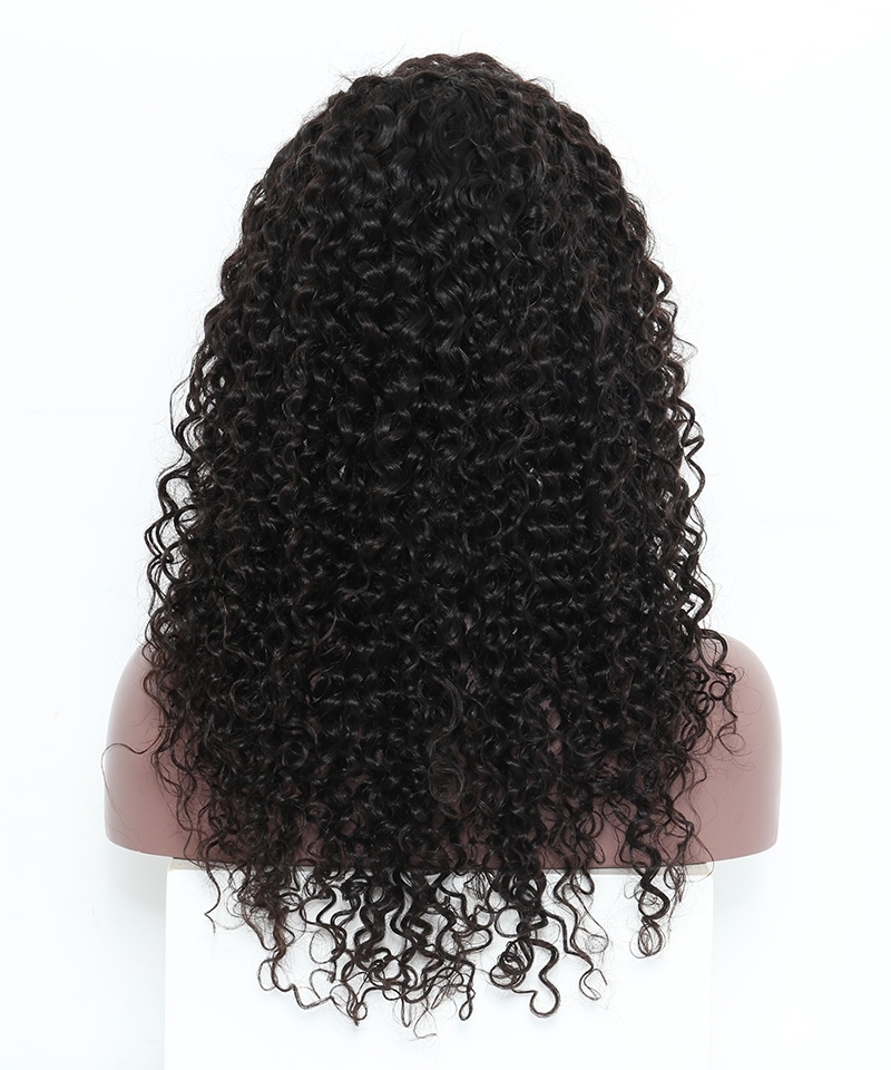 2022 New Arrival 13x6 Lace Front RLC Wig With Curly Baby Hair For Black Women 150% Brazilian Glueless Front Lace Human Hair Wig Pre Plucked For Sale Online Natural Deep Curly Frontal Wigs Pre Bleached Free Shipping